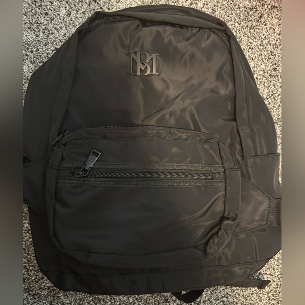 BNWT Badgley Mischka Vegan Leather Backpacks with Detachable Pocket